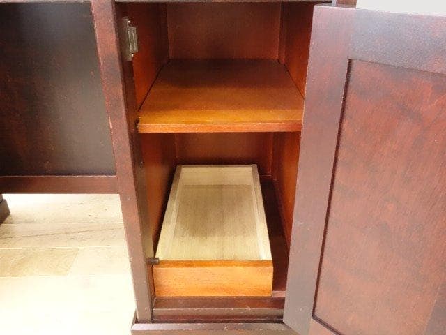 北海道民芸家具　ドレッサーデスク　 再塗装済　ＵＳＥＤ