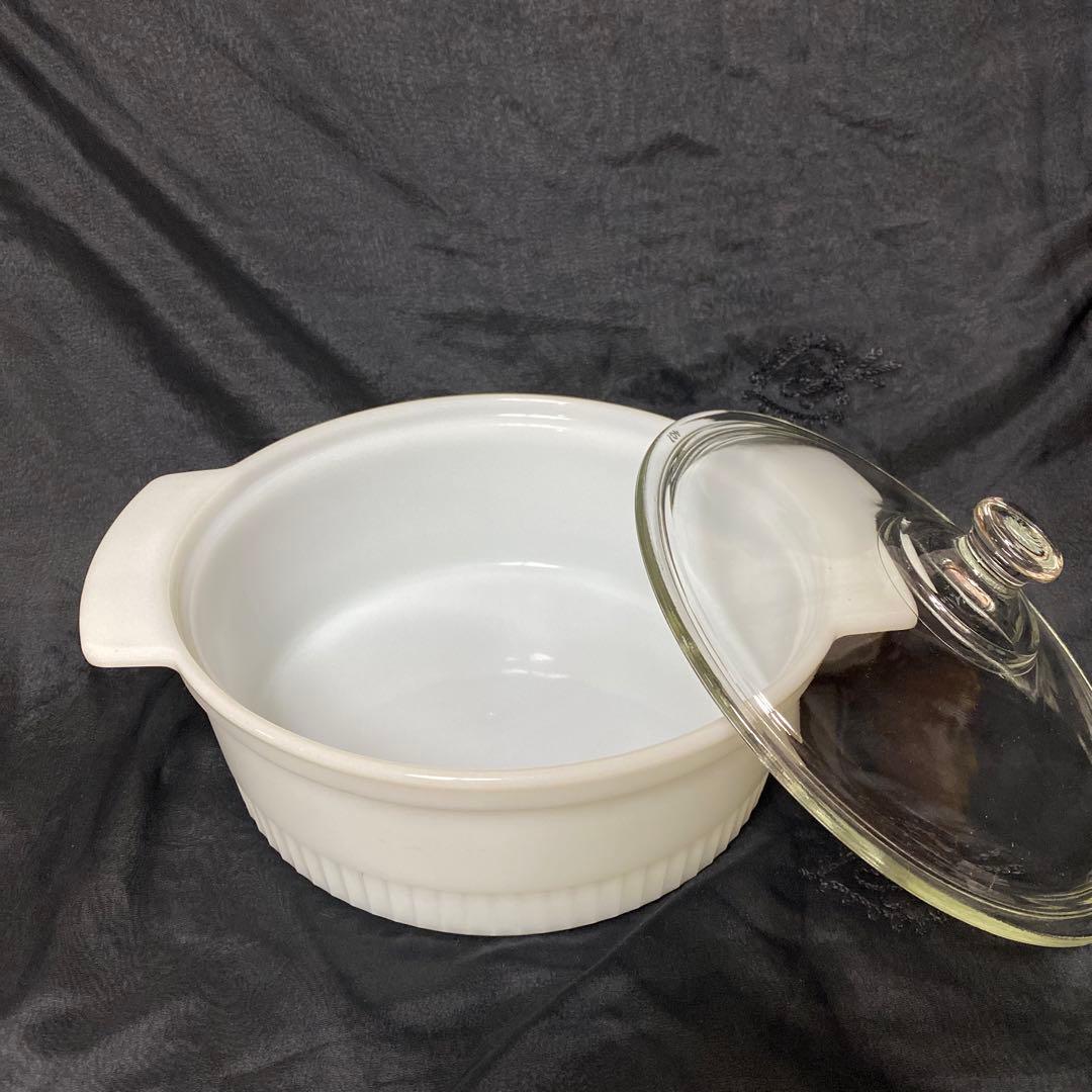 ファイヤーキングキャセロール　ホワイト