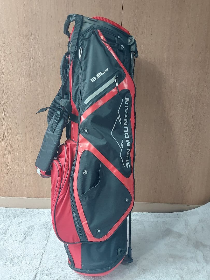 美品 訳有格安〈SUN MOUNTAIN〉超軽量キャディバッグ サンマウンテン