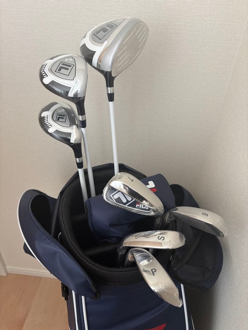FILA レディースゴルフバッグ&クラブセット（新品未使用）♡美品♡