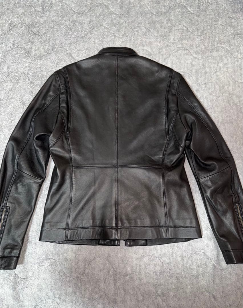 あ*い様 希少✨BURBERRY BLACK LABEL 羊革 レザージャケット