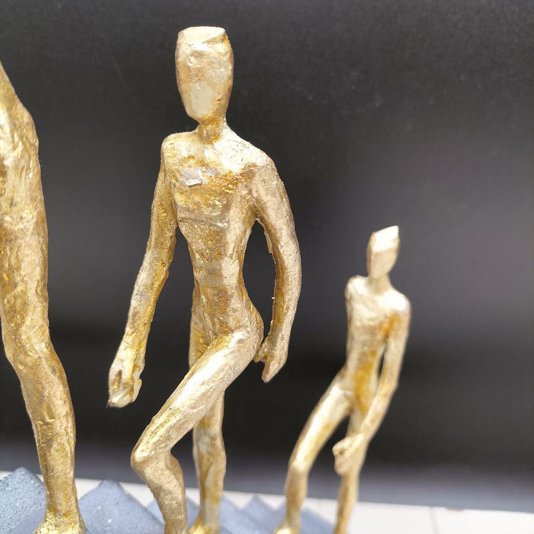 アセント デコオブジェ 階段の人 展示品 ゴールド(G-2507OB7)