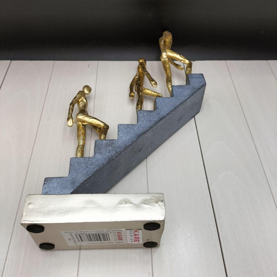 アセント デコオブジェ 階段の人 展示品 ゴールド(G-2507OB7)