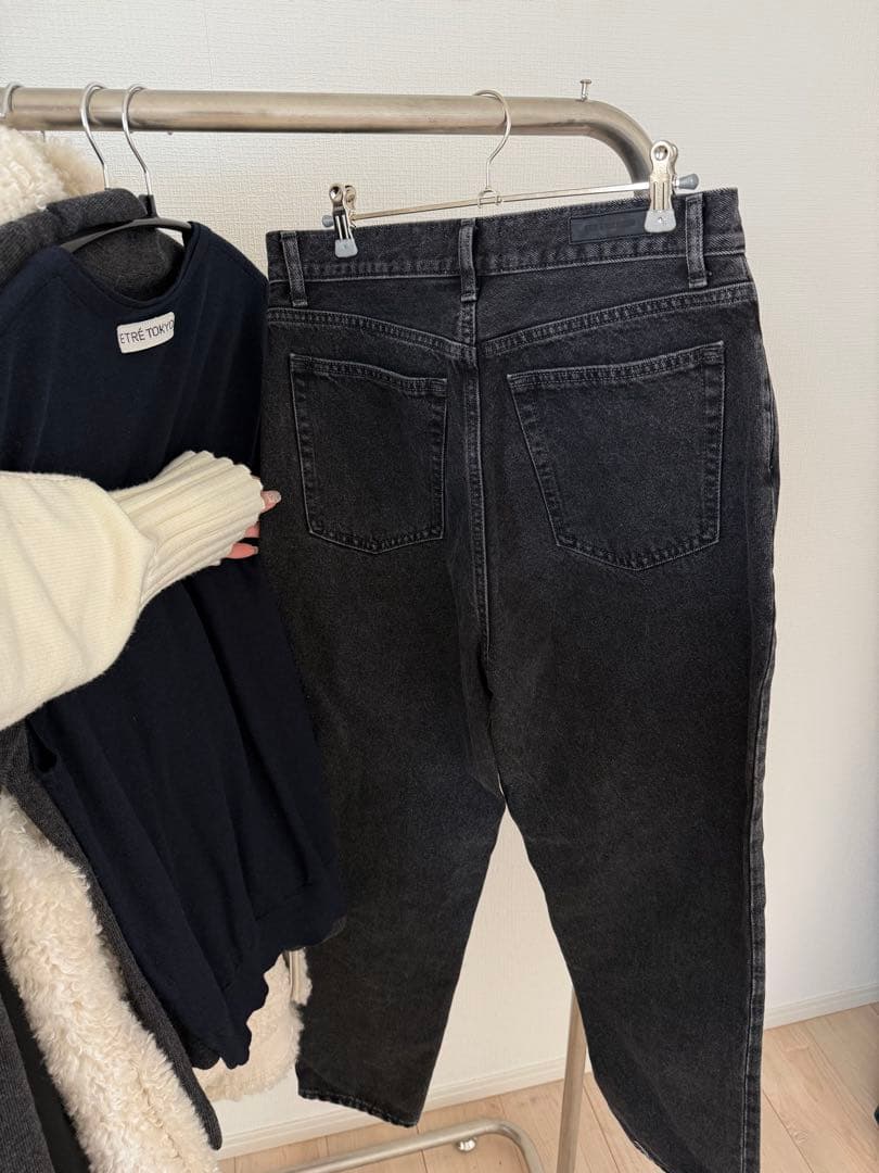 shishikui デニム　easy jeans 38サイズ