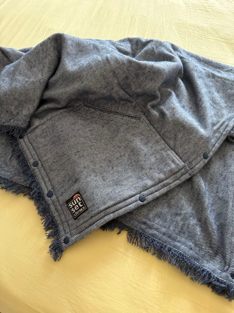 sunsetclimax Camp throw blanket ブランケット