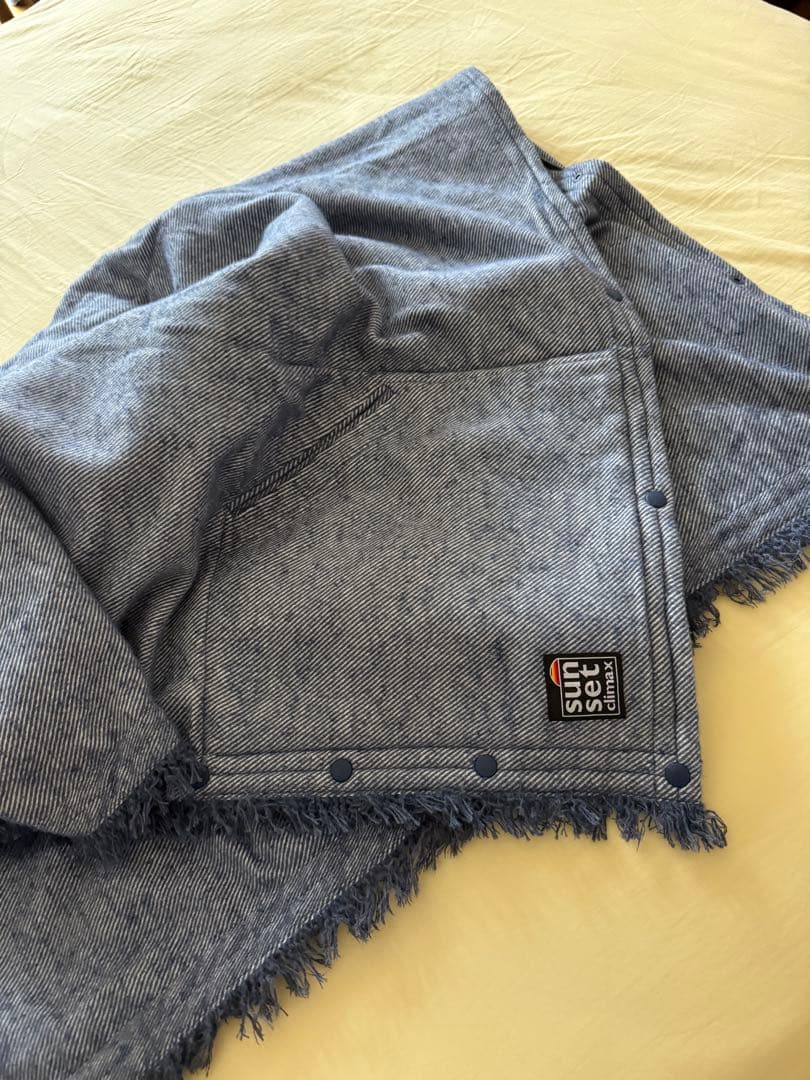 sunsetclimax Camp throw blanket ブランケット