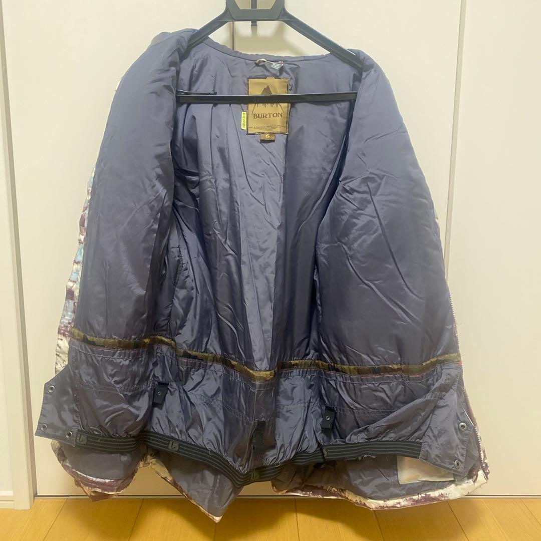 Burton スノーボードウェア フード付き マルチカラー