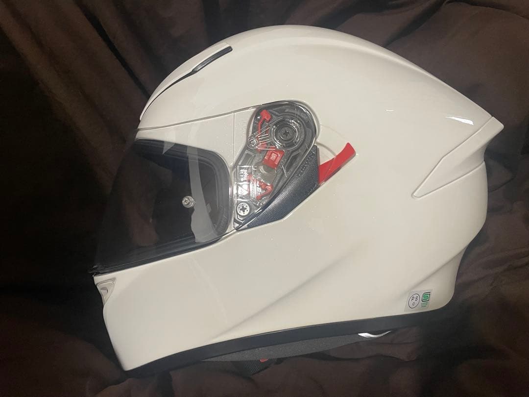 貴重 AGV フルフェイスヘルメット K5S Lサイズ ホワイト