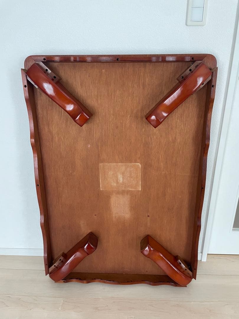 【美品】 家具 折りたたみ可 座卓 ローテーブル 天然木