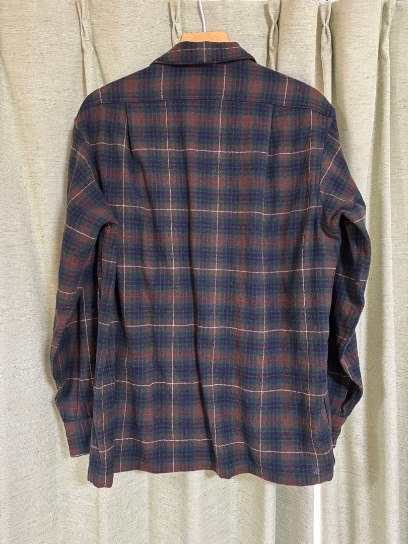 ペンドルトン ボードシャツ ウール pendleton 70s オンブレ