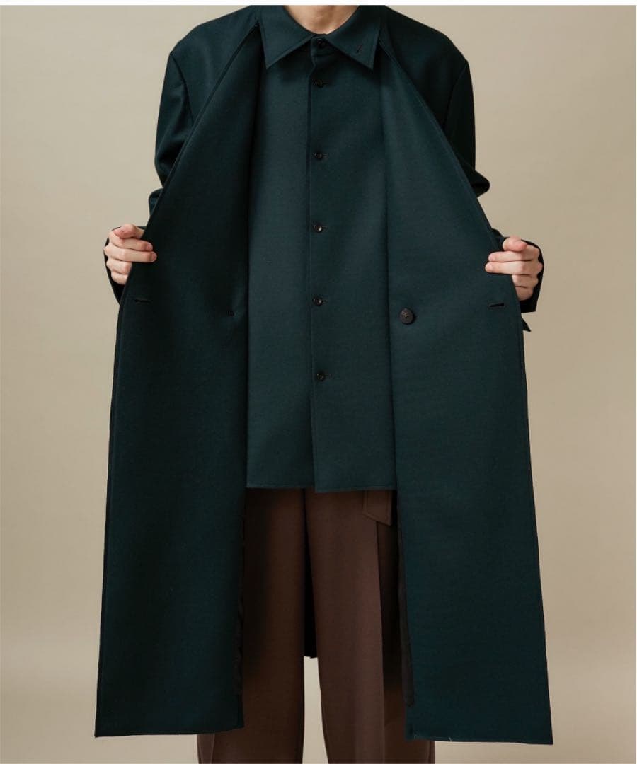 ETHOSENS/エトセンス　CUT OFF LAYER COAT