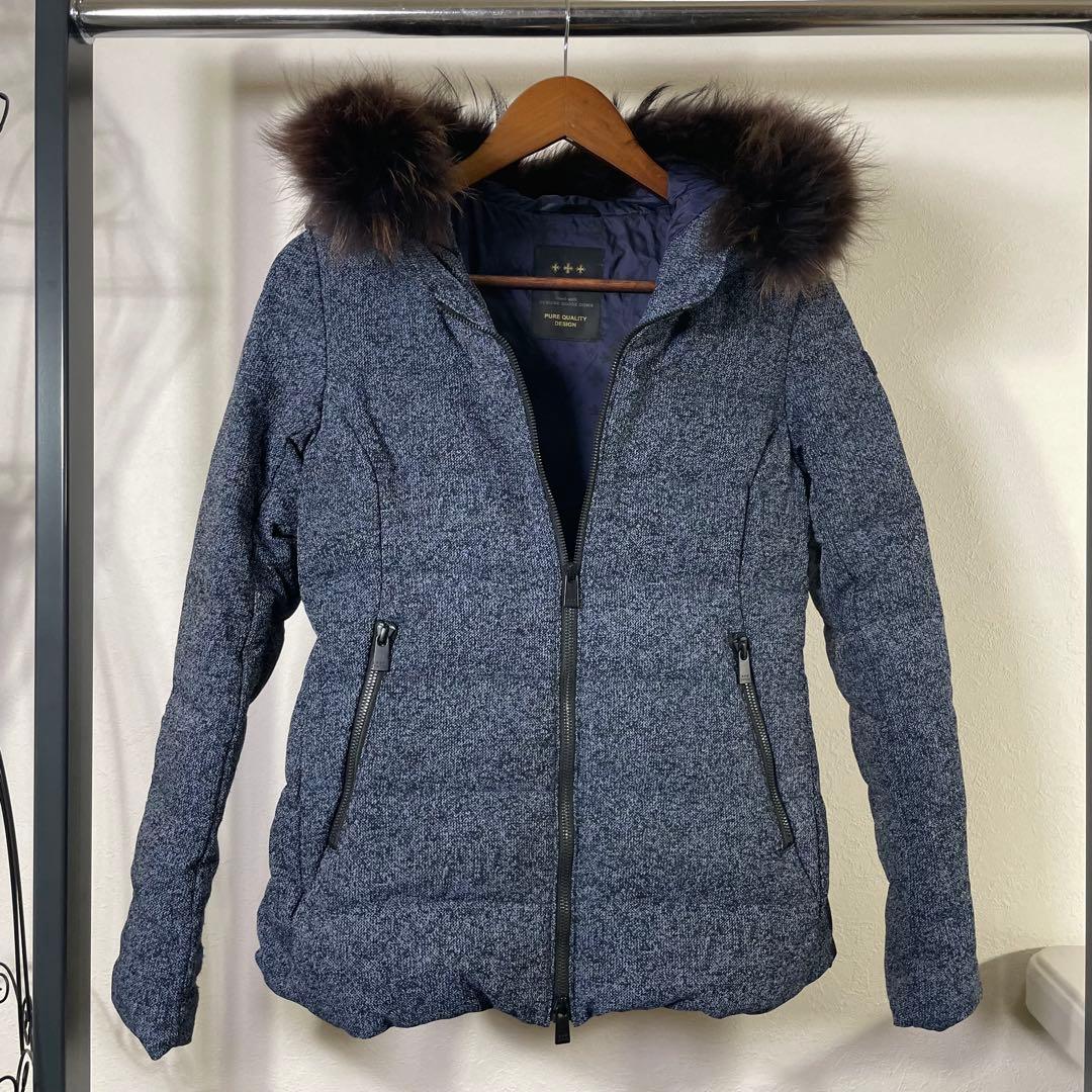 t*i様 TATRAS CERTOSA グースダウン ツイード　フード付きダウン