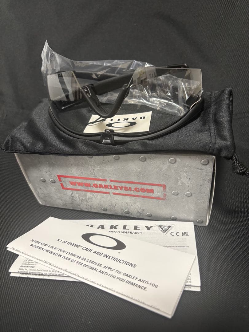 個人装備 Oakley Industrial M-Frame 2.0 Clear