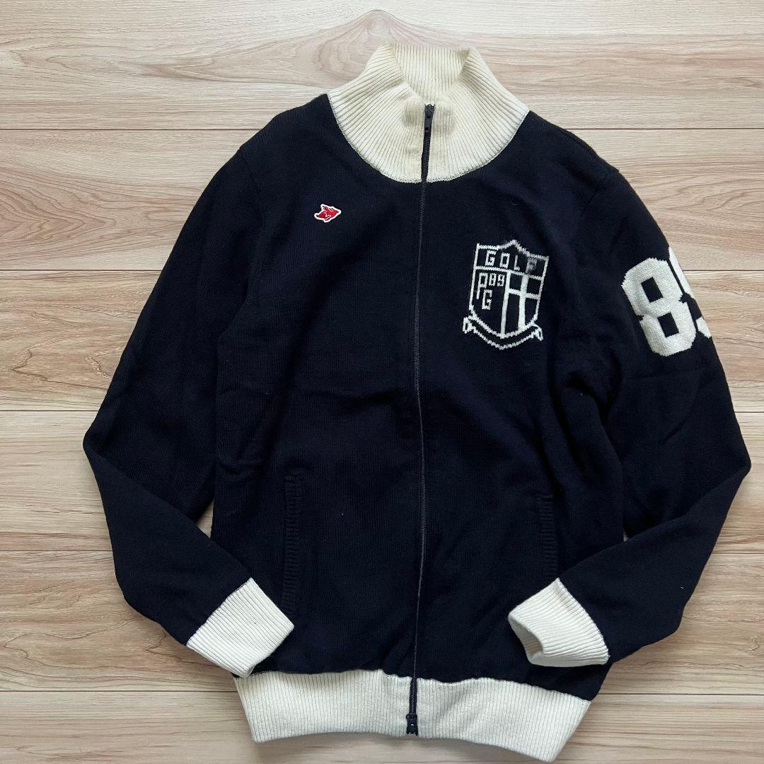 PEARLY GATES パーリーゲイツ　ニット　ジャケット　ジップ　メンズ　L