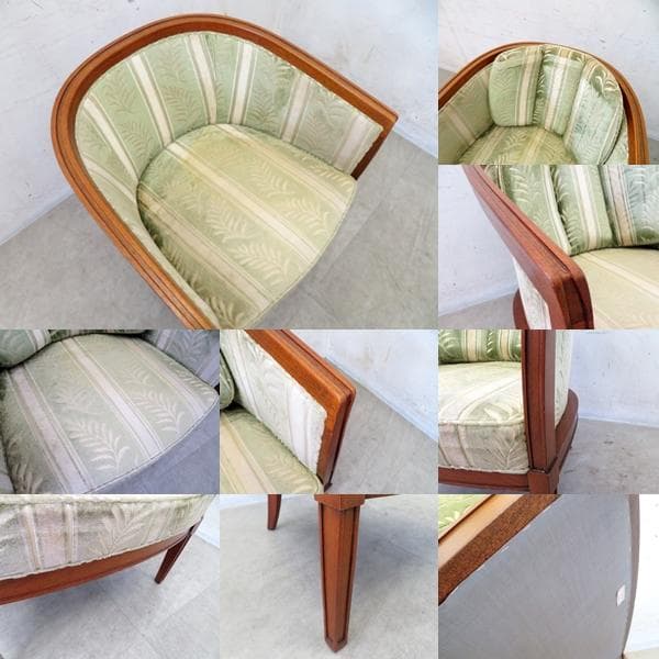 美品■ドレクセルジャパン■トライユン■マホガニー■31万円■1人掛けソファ