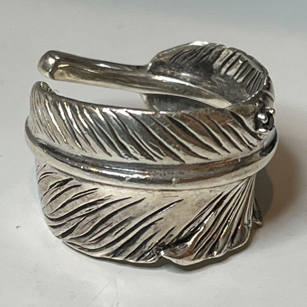 JAM  MADE シルバーフェザーリング 925 ブラックダイヤ