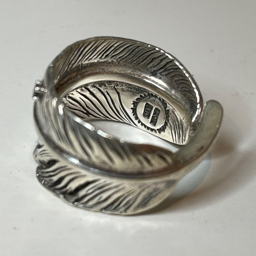 JAM  MADE シルバーフェザーリング 925 ブラックダイヤ