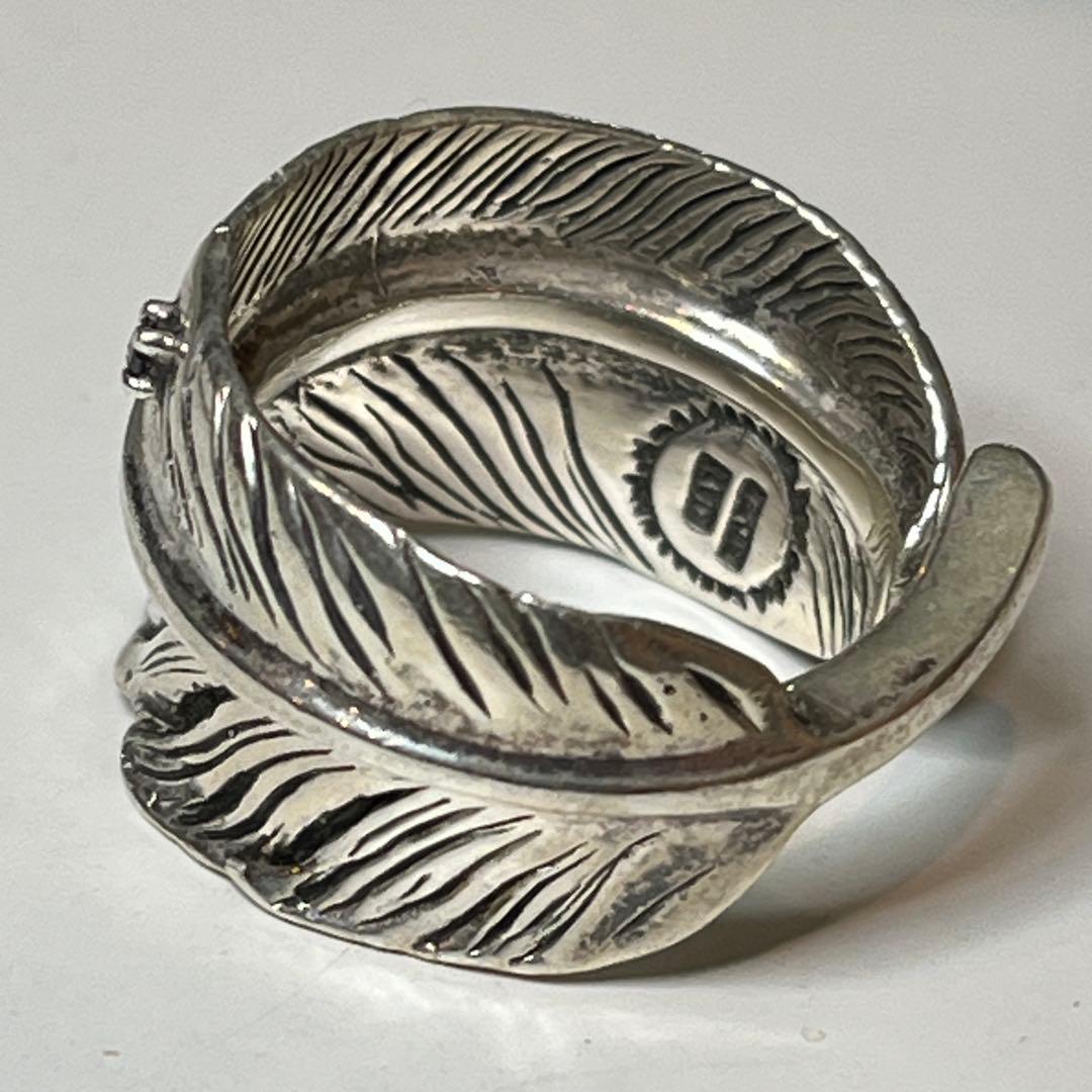 JAM  MADE シルバーフェザーリング 925 ブラックダイヤ