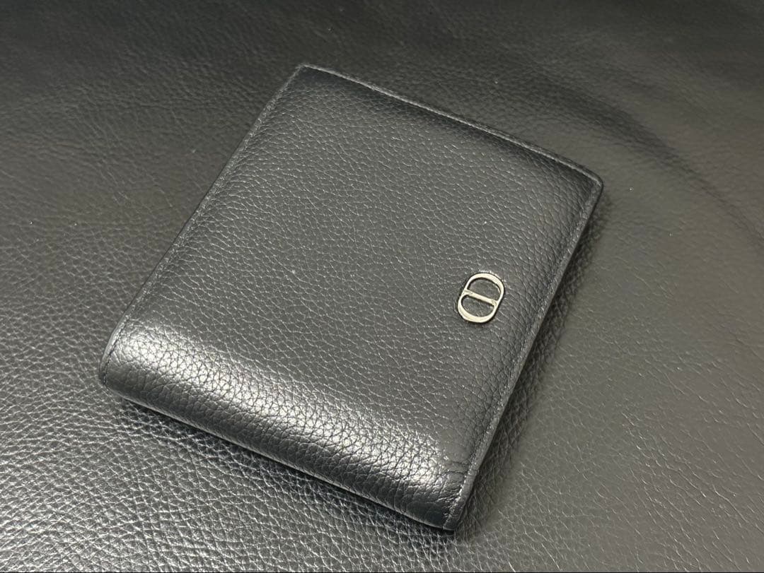 Dior 二つ折り財布 ブラック