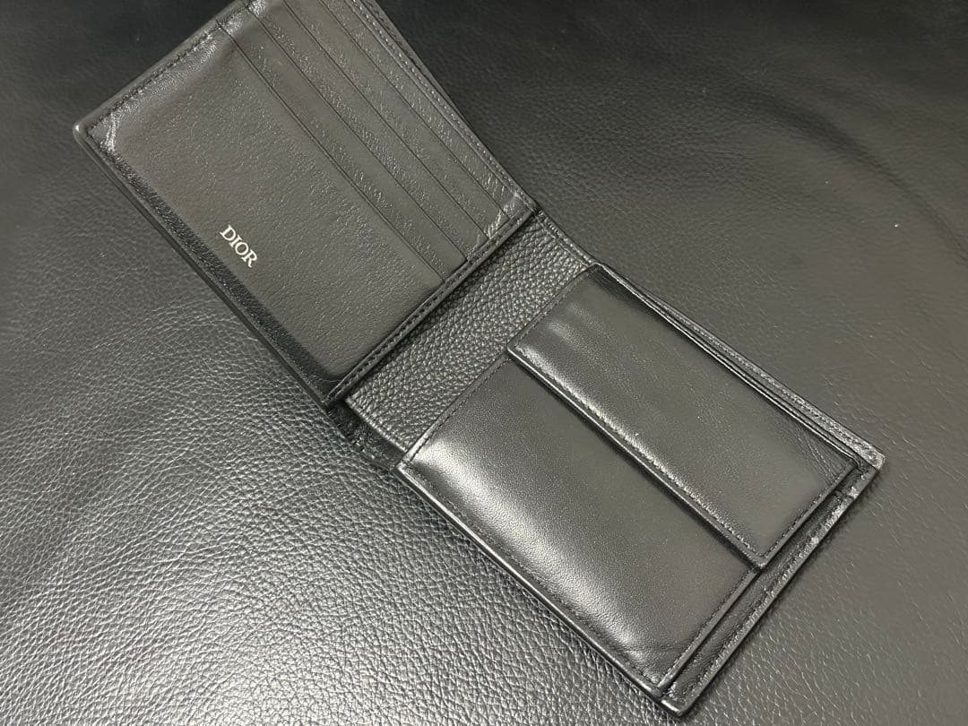 Dior 二つ折り財布 ブラック