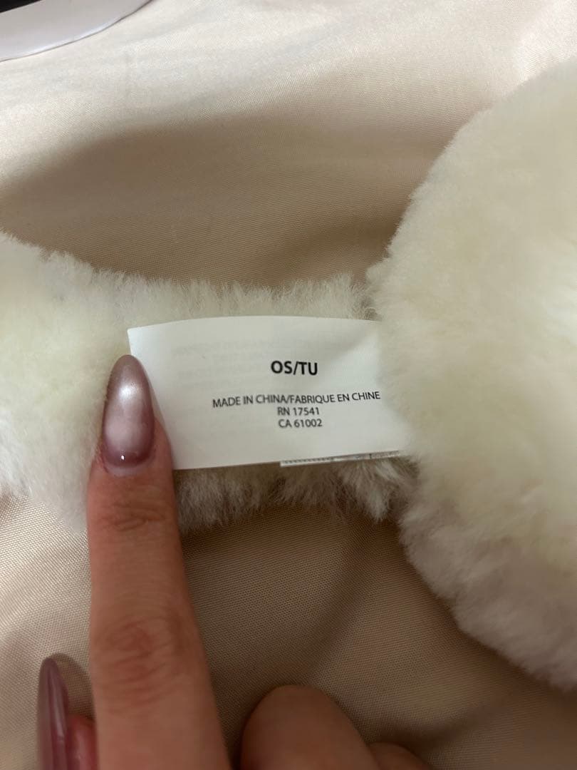 UGG イヤーマフ サンド