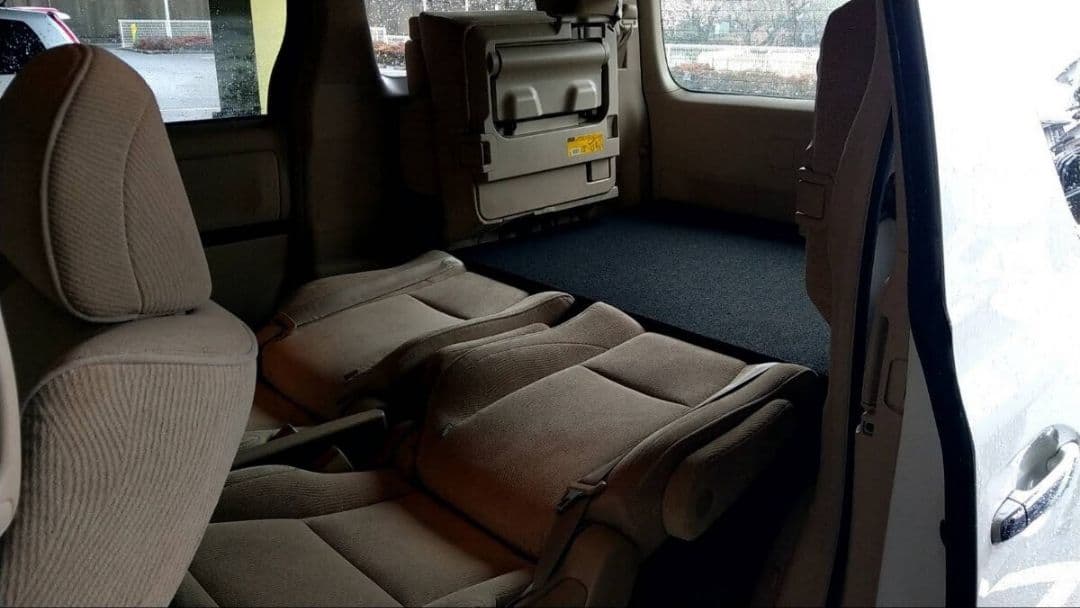 マットつき 20 30 アルファード ヴェルファイア　 アウトドア　ベッドキット