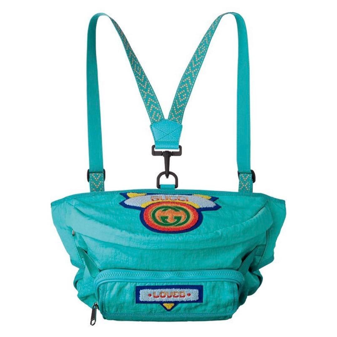 【happy様】GUCCI テリー クロス 2wayウエストポーチ バックパック