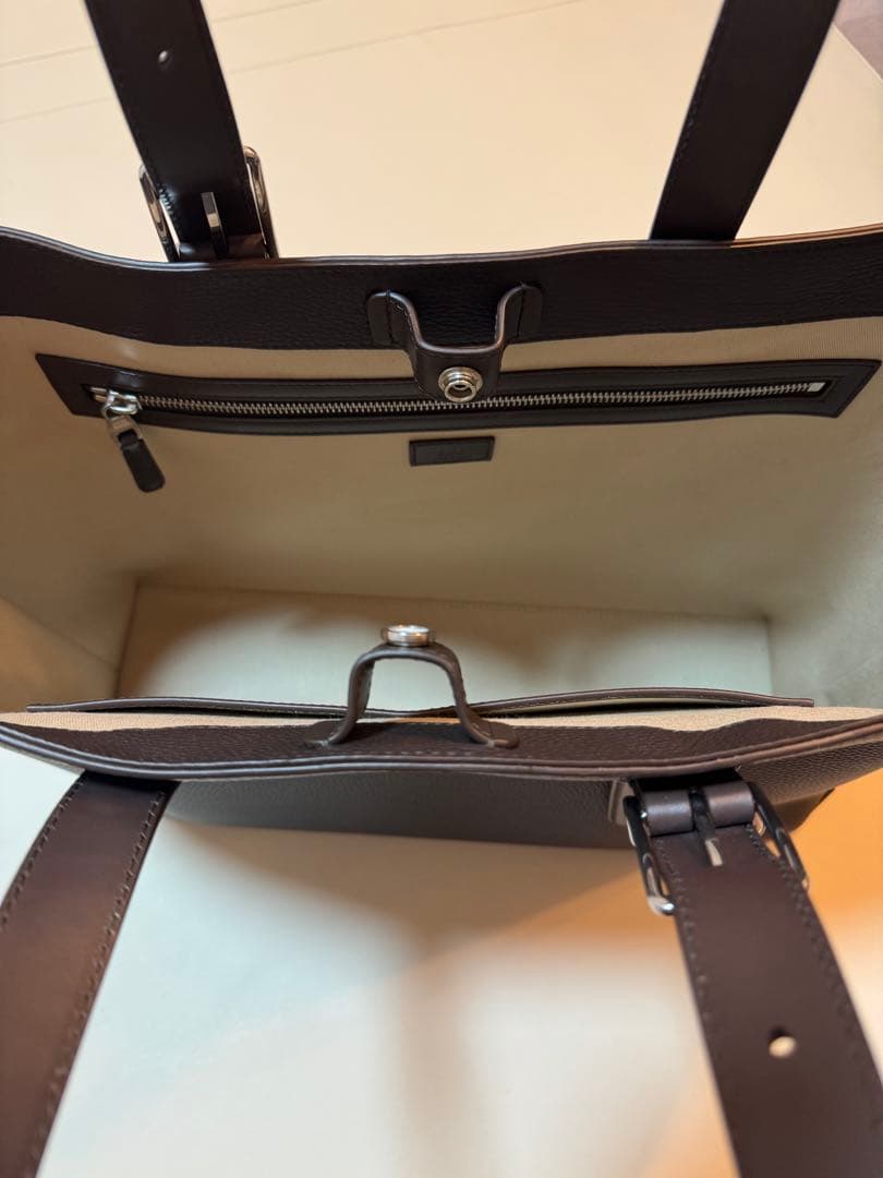 【超美品】ダンヒル 1893 ハーネス イーストウエスト トートバッグ