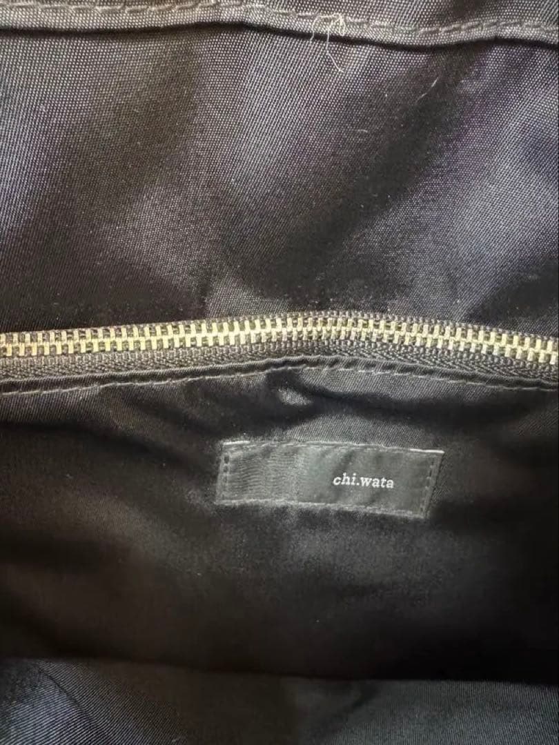 chi.wata　チワタ　幾何学模様 ブラックリュック