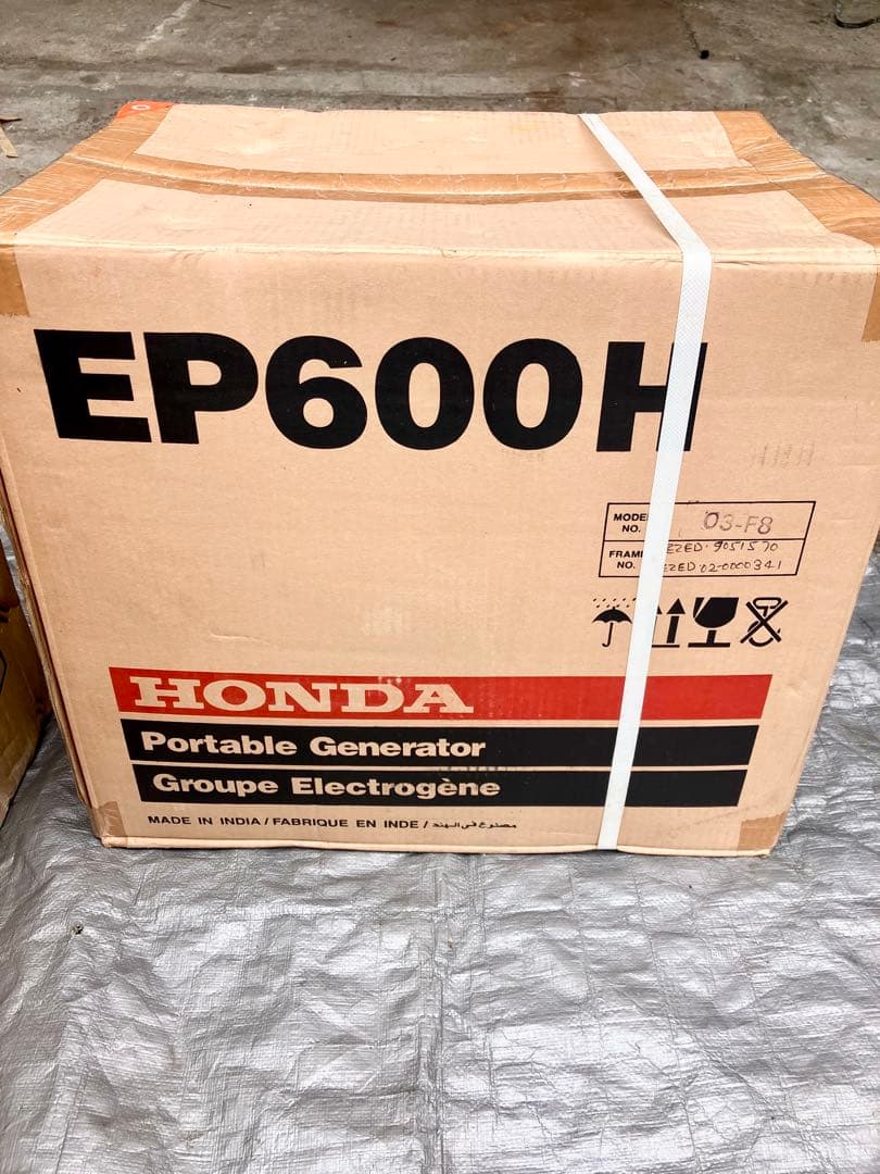 HONDA EP600H ポータブル発電機 レッド