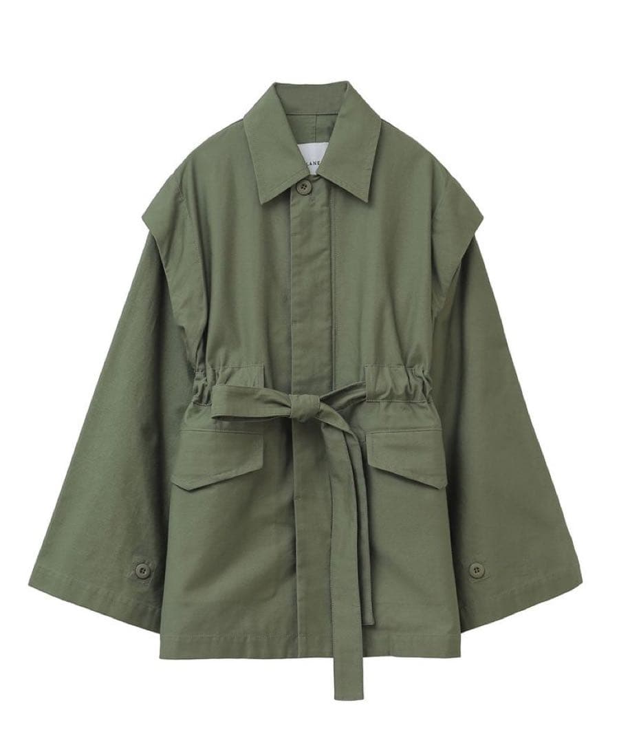 すいか様CLANE 2WAY MILITARY JACKET KHAKI クラネ