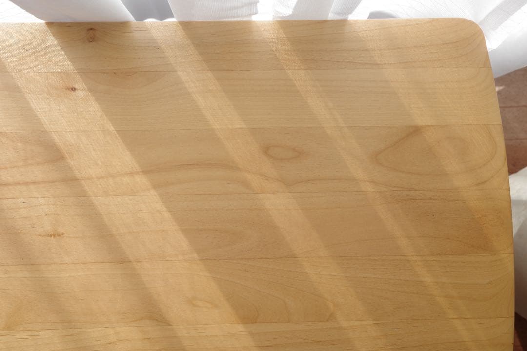 ニトリ 幅110cm 無垢材 天然木 センターテーブル アルナス110