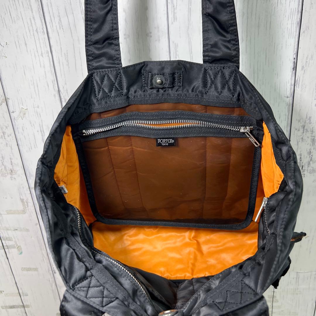 【美品・廃盤】PORTER 吉田カバン タンカー ビジネス トート 黒 A4