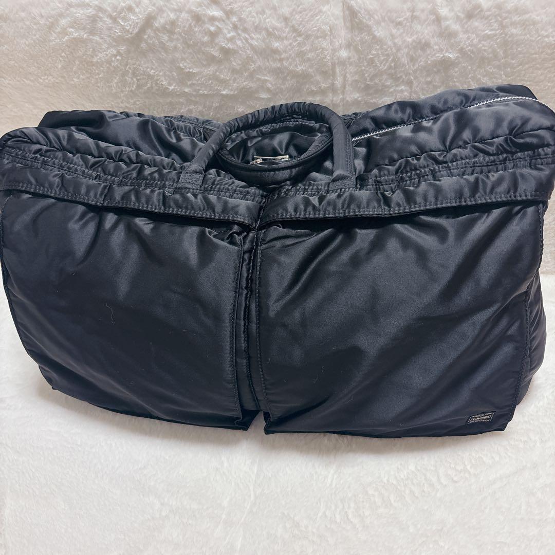 未使用級✨ PORTER タンカー 2WAYボストンバッグ L ブラック
