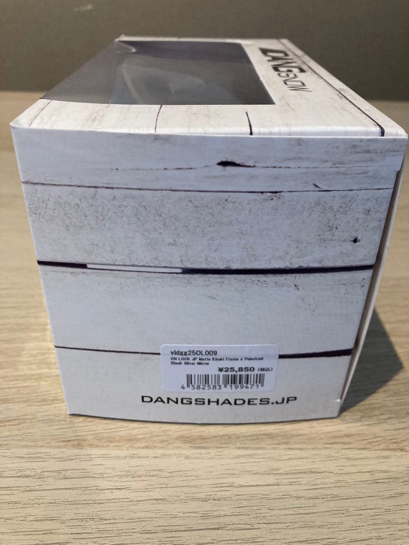 DANG SHADES ゴーグル グレーフレーム ブラックレンズ