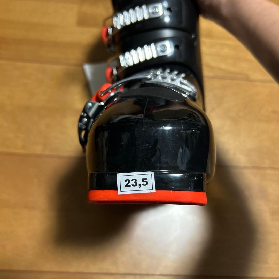 ROSSIGNOL 子ども用スキーブーツ 275mm 黒/オレンジ 23.5