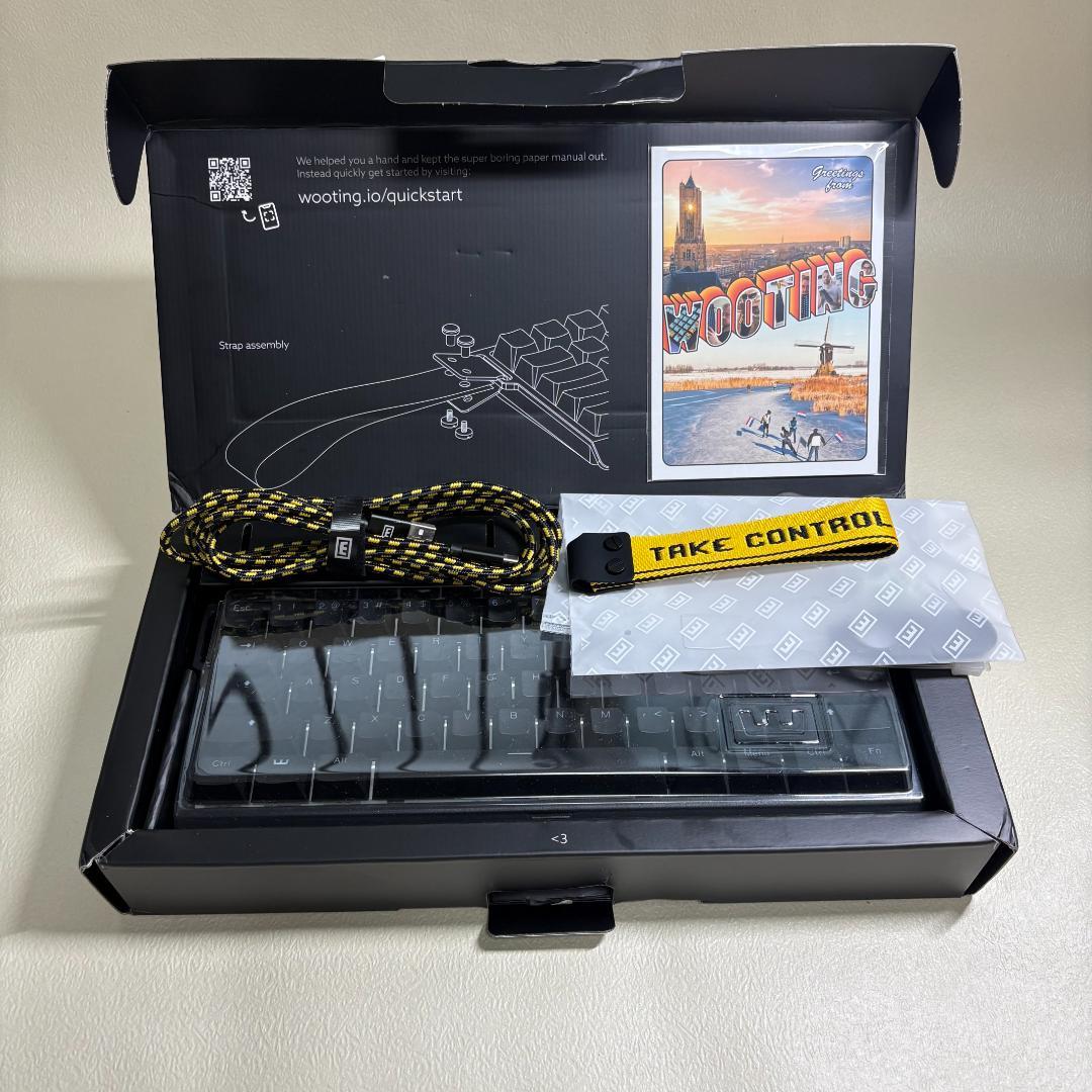 Wooting 60HE 英語配列 箱付き