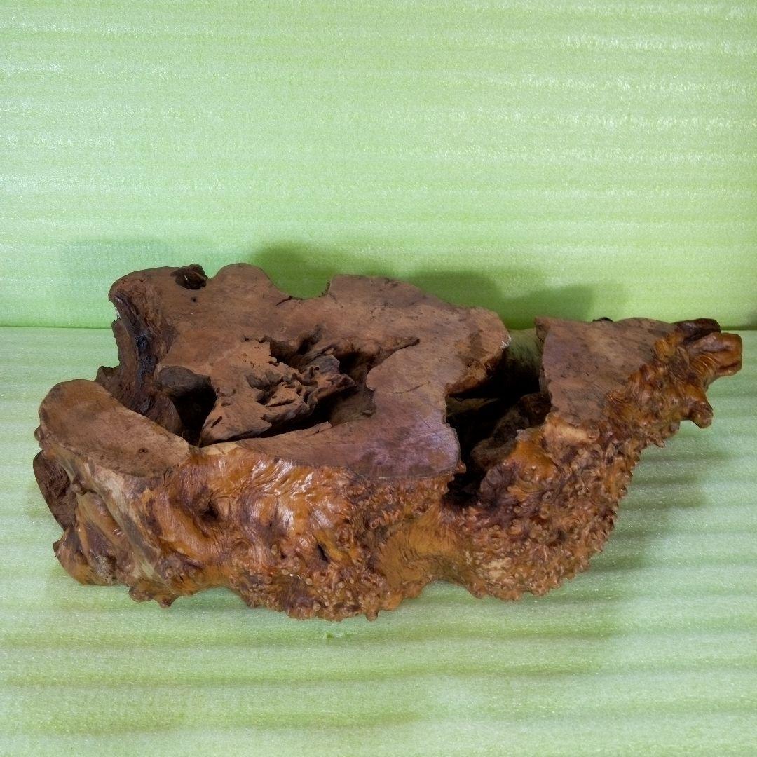 木製　花台　花瓶台　装飾台　飾り台　置物　無骨デザイン　芸術品　美術品　瘤花台？