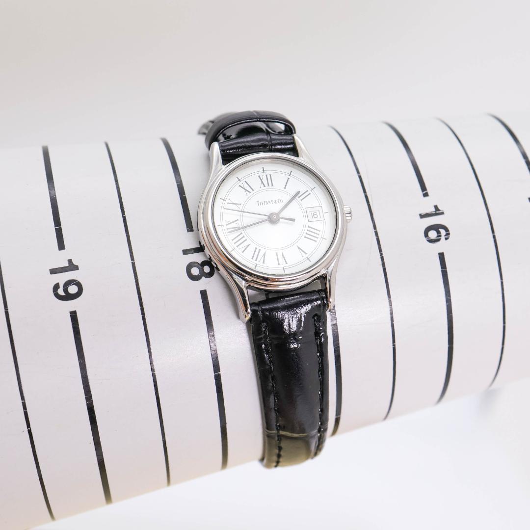 稼働 TIFFANY＆Co. 腕時計 クラシック ローマン レディース 2594
