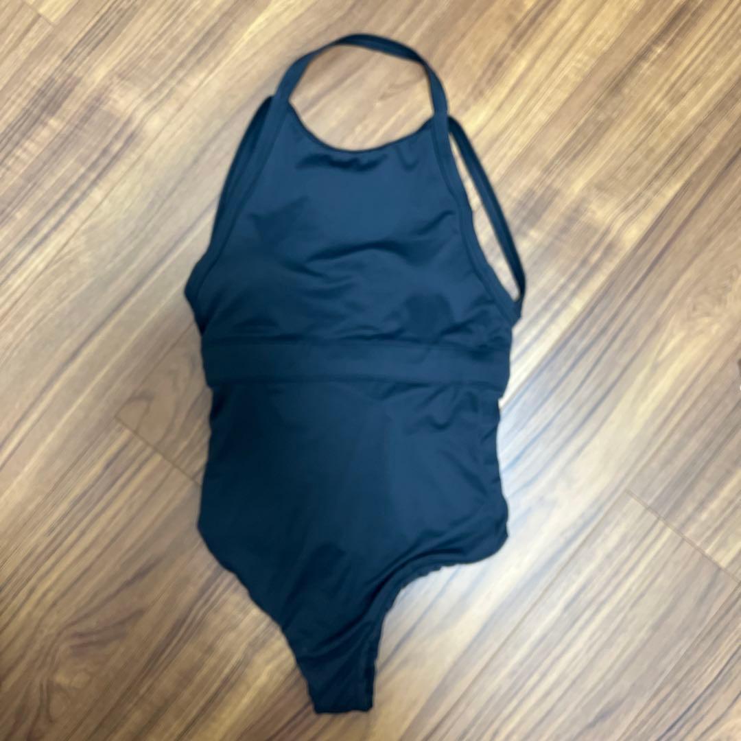 Alexia Stam ブラック ワンピース水着 M