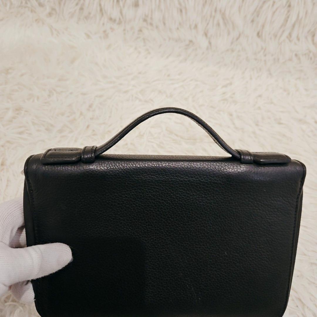 dunhill ダンヒル オーガナイザー ダ ブルジップ トラベルケース 黒