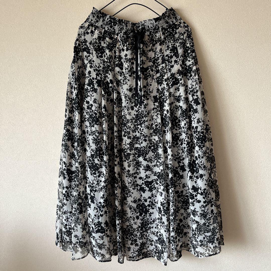 【美品】ANAYI アナイ 花柄 セットアップ ブラウス　スカート