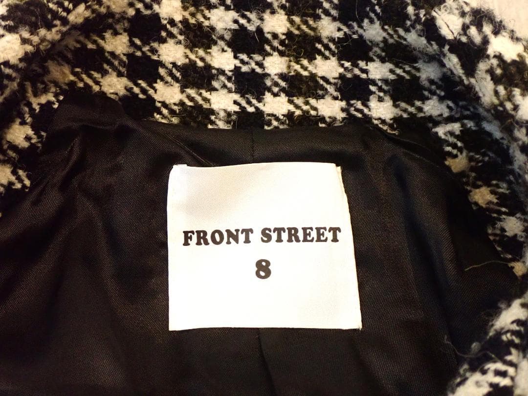 FRONT STREET 8 ステンカラーコート men's(L)イタリア製