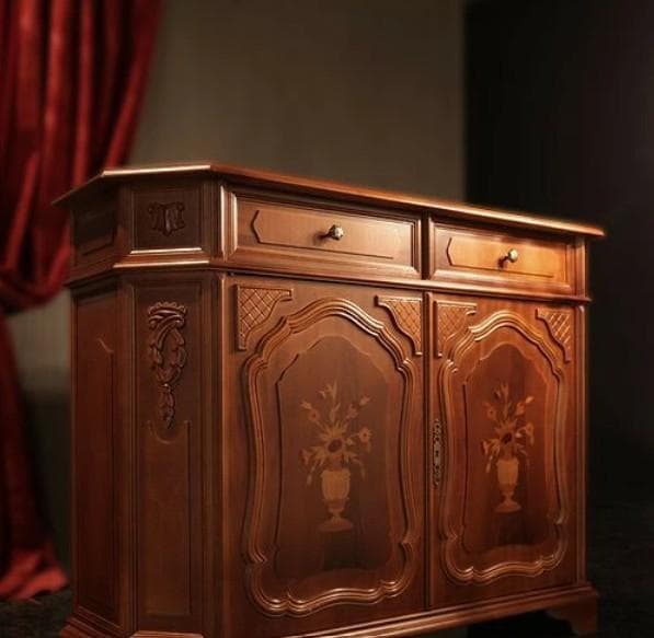 NMU ITA　収納家具　ブラウン　サイドボード　幅124