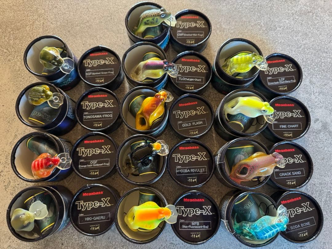 Megabass Type-X ルアー13点セット