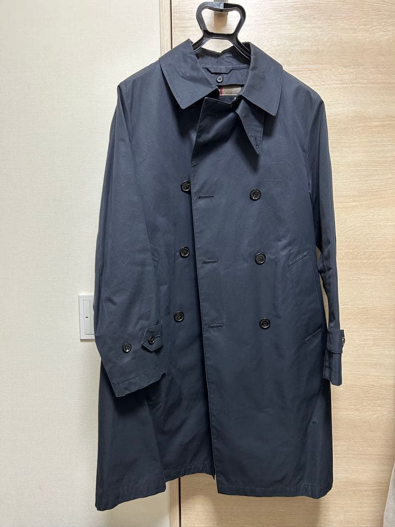 ボ*タ様 Mckintosh London ネイビー トレンチコート サイズ40