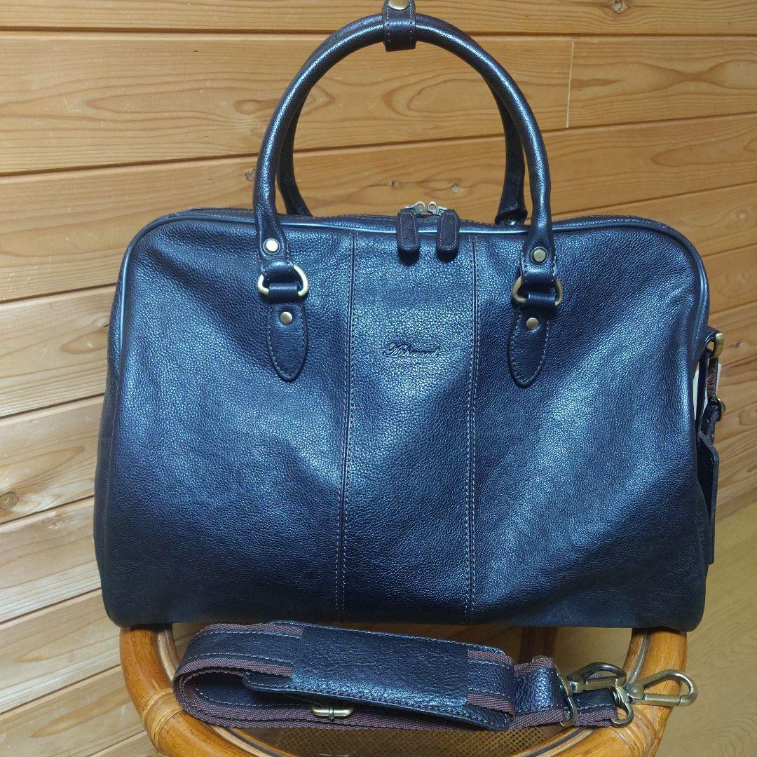 Ashwood Leather Harry本革 レザー ボストンバッグショルダー