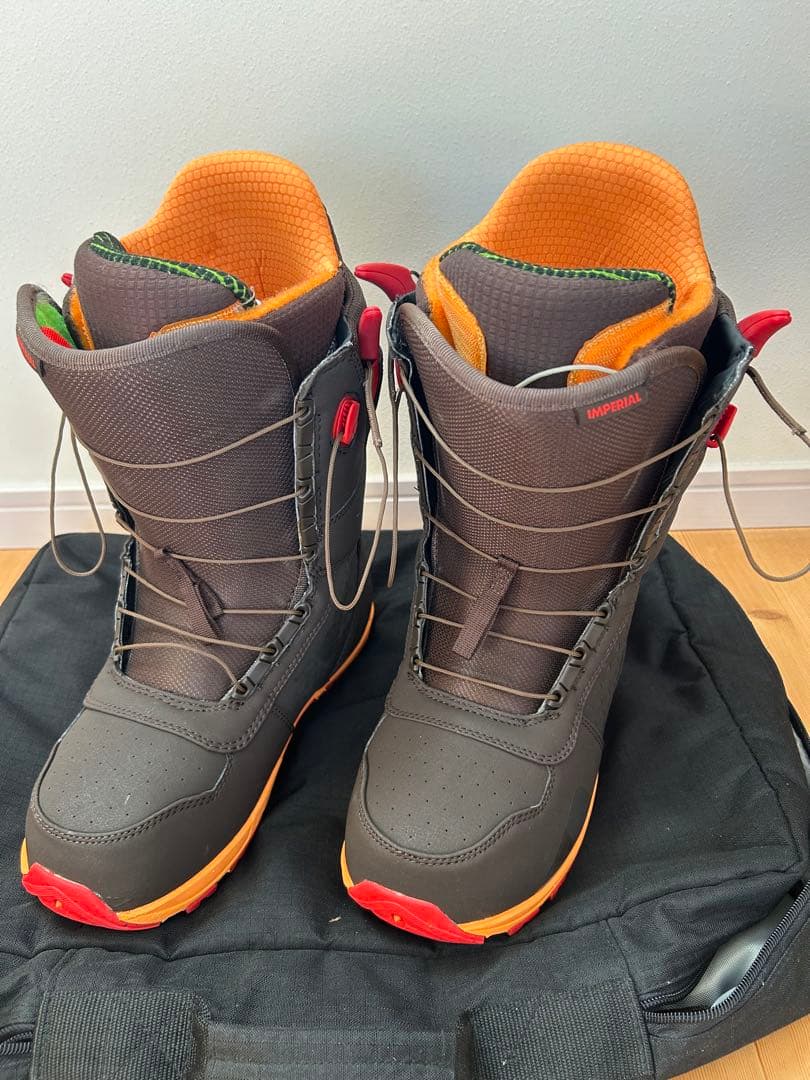 IMPERIAL スノーボードブーツ ブラウン/オレンジ