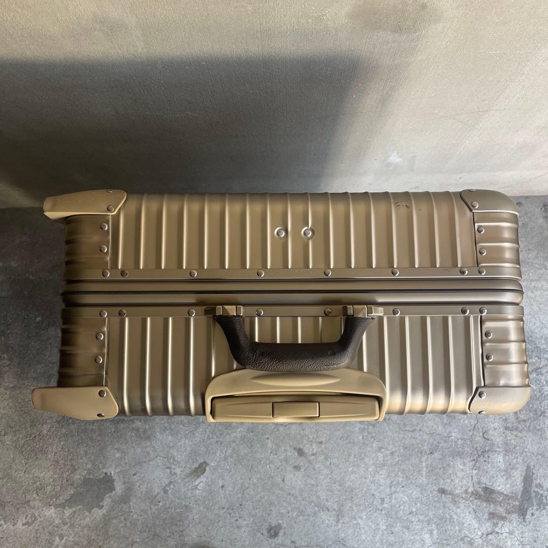 RIMOWA リモワ トパーズ プレミアム チタニウム チェックイン 97L