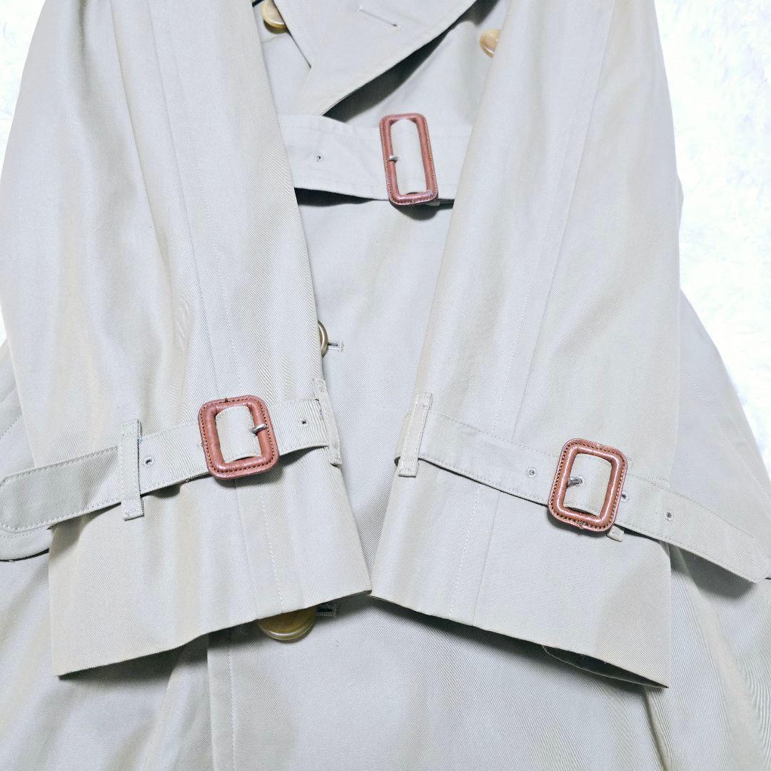 美品✨バーバリー トレンチコート ベルト カーキ 玉虫
